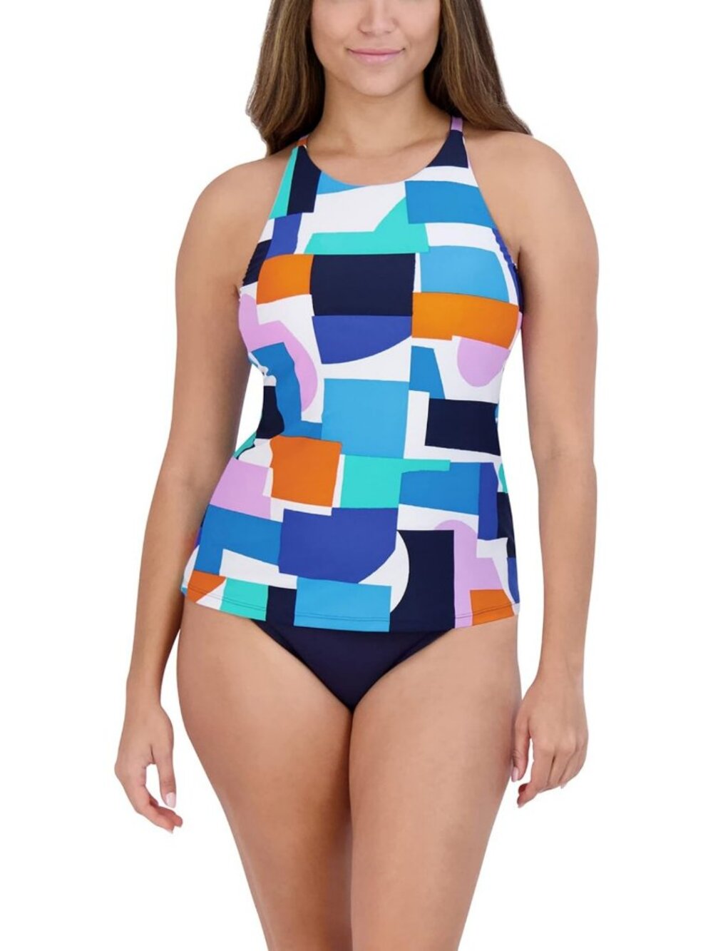 Quick-Dry Women's Tankini Swimsuit Set - UPF+, Bathing Suit for Beach & Pool